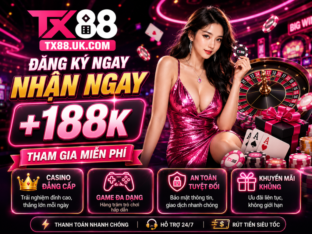 Casino TX88 – Sảnh Live Casino Online Đa Trò Chơi, Dễ Theo Dõi Cho Hội Viên Việt