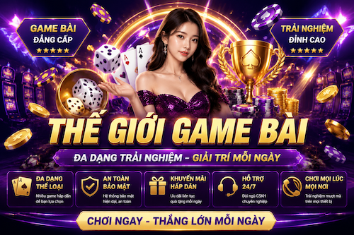 Sảnh game bài TX88 với nhiều trò bài trực tuyến phổ biến và bàn chơi đa dạng