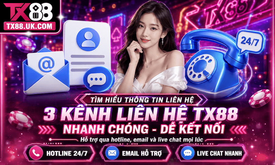 Liên Hệ TX88 – Hướng Dẫn Kết Nối Hỗ Trợ Khách Hàng Nhanh Và An Toàn